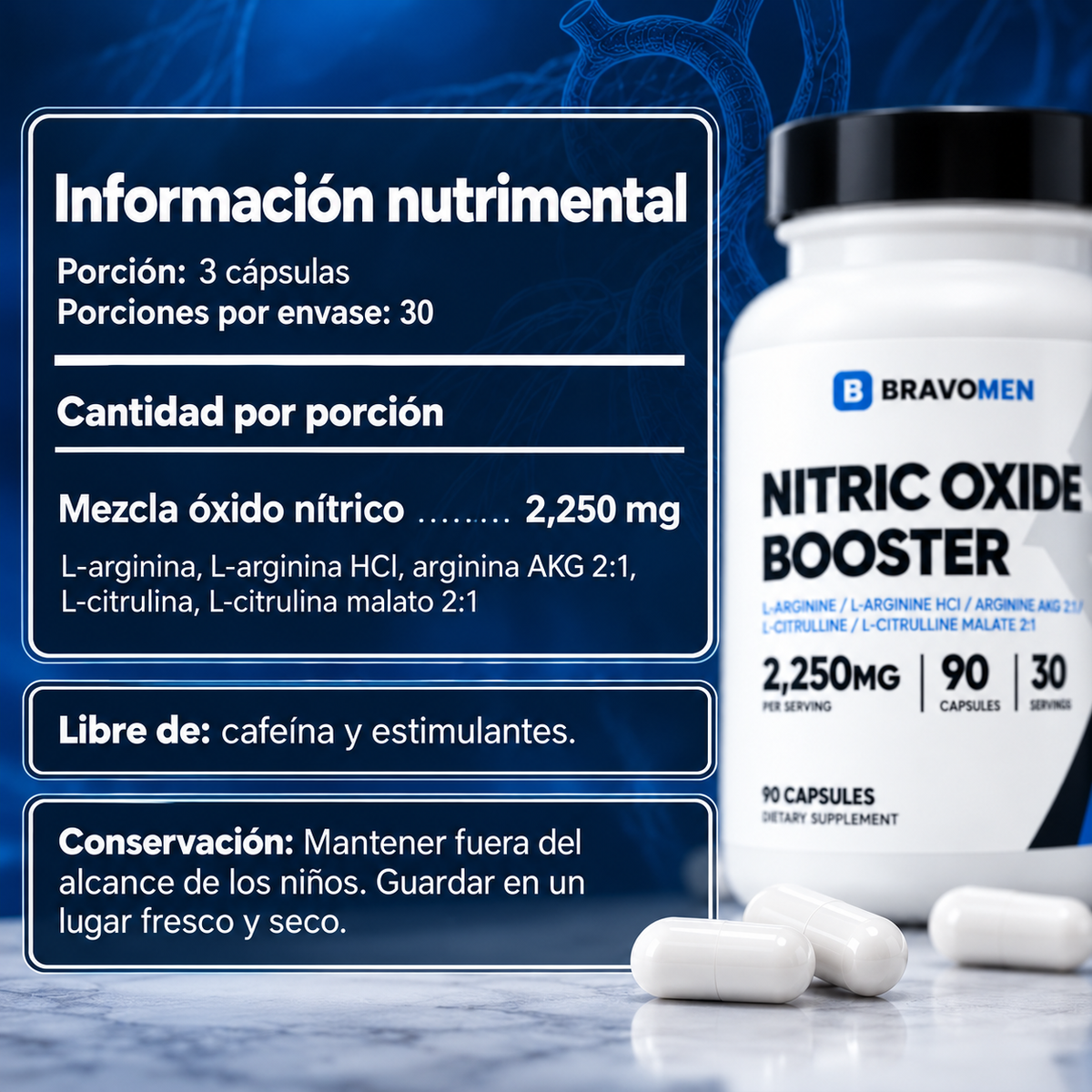 BravoMen | Rendimiento Masculino